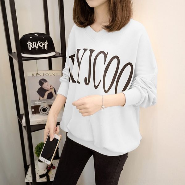 o7zcj 2020 korean korean academic commuter letter print loose and versatile v-necklong sleeve fall 2020 fall academic commuter letter print, Black
o7zcj 2020 korean korean academic commuter letter print loose and versatile v-necklong sleeve fall 2020 fall academic commuter letter print, Black
