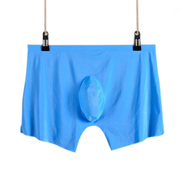 men underwear boxer shorts mens ice silk seamless u convex pouch design very soft male men's underpants cueca boxer homme1, Black;white
men underwear boxer shorts mens ice silk seamless u convex pouch design very soft male men's underpants cueca boxer homme1, Black;white