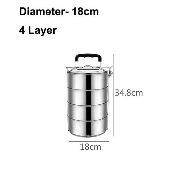 2 3 4 5 layer portable stainless steel lunch box for kids travel picnic meal food container large worker shool bento boxs c0125
2 3 4 5 layer portable stainless steel lunch box for kids travel picnic meal food container large worker shool bento boxs c0125
