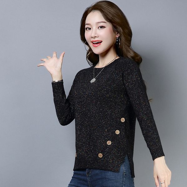 2020 hua ge di's love autumn style women's knitting bottoming shirt korean short fashion slim fit sweater sweaterversatile cashmer, White;black
2020 hua ge di's love autumn style women's knitting bottoming shirt korean short fashion slim fit sweater sweaterversatile cashmer, White;black