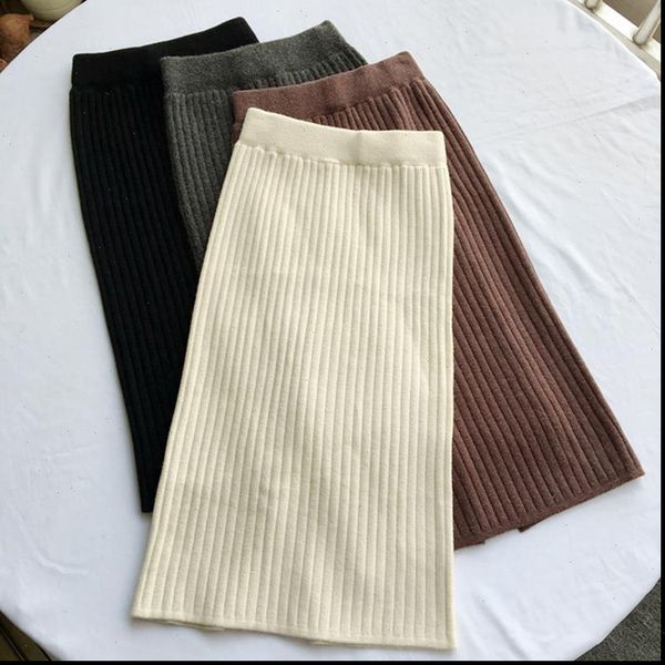 vintage women thick sweater skirt elastic high waist pleated midi knitted skirt pencil female solid elegant skirts spring summer, Black
vintage women thick sweater skirt elastic high waist pleated midi knitted skirt pencil female solid elegant skirts spring summer, Black