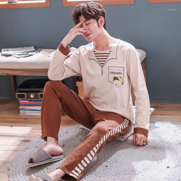 anime pajamas for man long-sleeved cotton men pajamas set casual comfortable sleep thicken spring and autumn cartoon pijama1, Black;brown
anime pajamas for man long-sleeved cotton men pajamas set casual comfortable sleep thicken spring and autumn cartoon pijama1, Black;brown