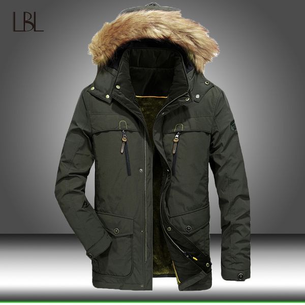 winter jacket men padded long hooded fur collar jackets men's fleece thicken parka coat male wool liner warm snow windbreaker, Black
winter jacket men padded long hooded fur collar jackets men's fleece thicken parka coat male wool liner warm snow windbreaker, Black
