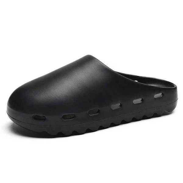 nxy slippers 2022 factory wholesale couple men slippers custom home 220125, Black