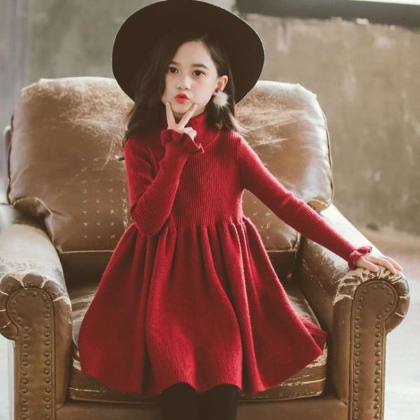 5 medium length woolen 2020 new knitted princs girls' wine red drs children's skirt, Red;yellow
5 medium length woolen 2020 new knitted princs girls' wine red drs children's skirt, Red;yellow
