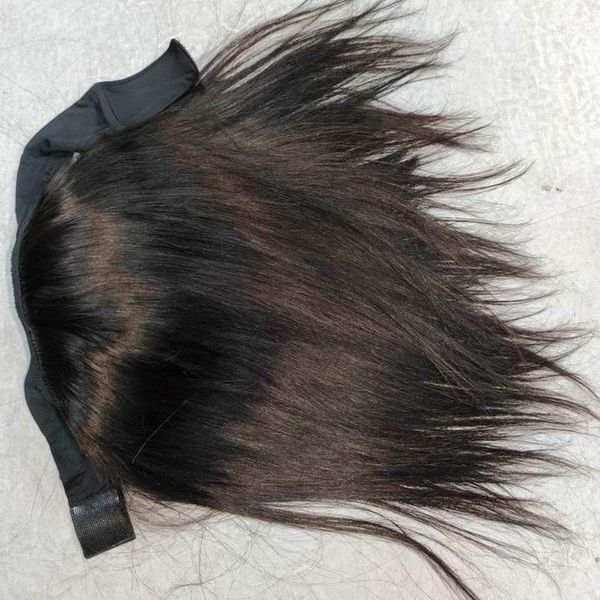 original indian temple hair wigs without lace headband machine mad wig straight, Black
original indian temple hair wigs without lace headband machine mad wig straight, Black