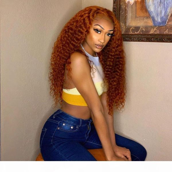 360 frontal preplucked deep wave ginger human hair 13x6 lace front wigs for women orange curly human hair full lace wigs baby hair, Black
360 frontal preplucked deep wave ginger human hair 13x6 lace front wigs for women orange curly human hair full lace wigs baby hair, Black