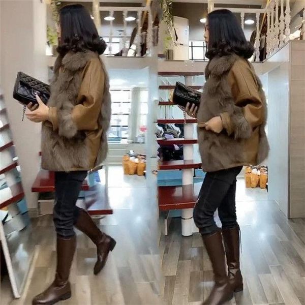 women's fur & faux women 2021 winter fashion solid color loose coats female fake warm outwears ladies zipper jackets q528, Black
women's fur & faux women 2021 winter fashion solid color loose coats female fake warm outwears ladies zipper jackets q528, Black