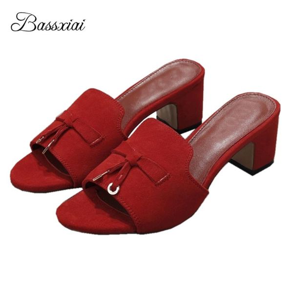 sandals quality suede open toe for girls women med thick heel slingbacks lazyman mules metal locked decor summer sandalias, Black
sandals quality suede open toe for girls women med thick heel slingbacks lazyman mules metal locked decor summer sandalias, Black