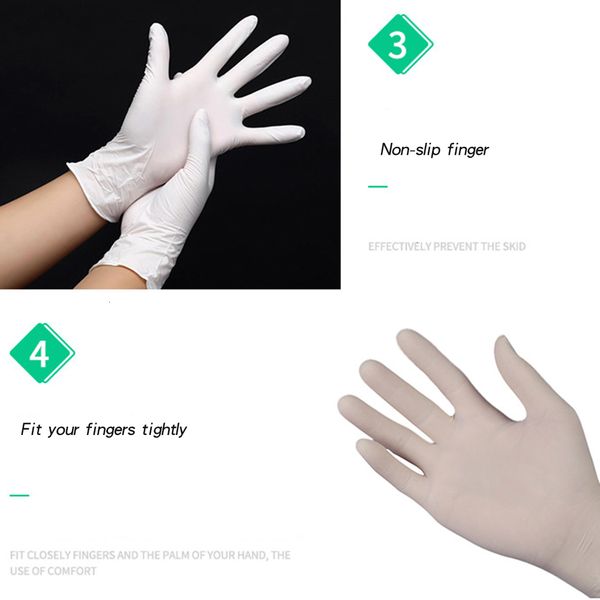 for hand universal 100pcs right left non-slip products rubber disposable nitrile gloves