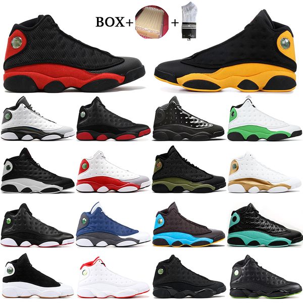 with socks new 13 bred chicago flint atmosphere grey men basketball shoes altitude wheat black cat 13s sports sneakers, White;red
with socks new 13 bred chicago flint atmosphere grey men basketball shoes altitude wheat black cat 13s sports sneakers, White;red