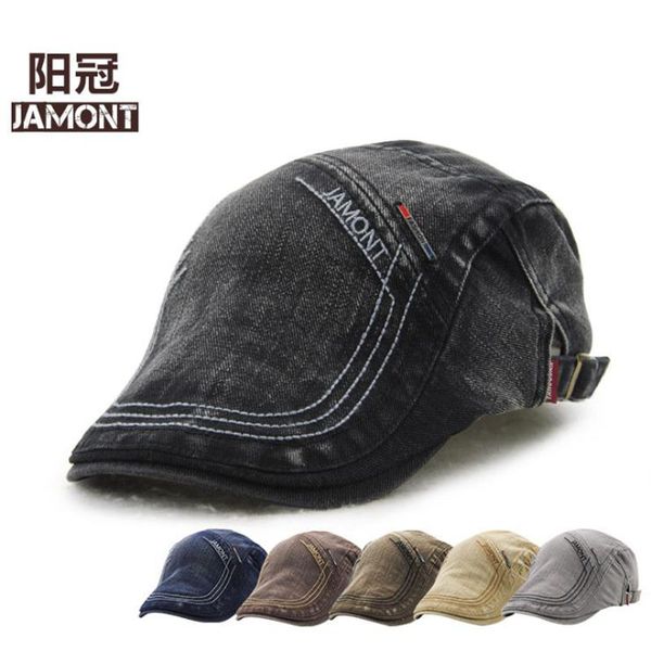 berets jamont 2021 brand fashion visor cap men hat beret spring autumn gorras twill snapback bone male flat hats casquette, Blue;gray
berets jamont 2021 brand fashion visor cap men hat beret spring autumn gorras twill snapback bone male flat hats casquette, Blue;gray