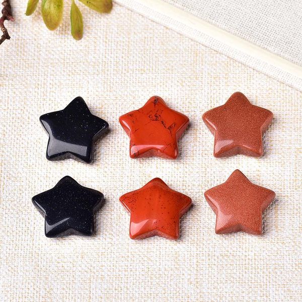 1pc natural quartz star decoration stone crafts rose quartz opal lazuli pentagram energy healing crystal diy gift l jlluky, Black
1pc natural quartz star decoration stone crafts rose quartz opal lazuli pentagram energy healing crystal diy gift l jlluky, Black