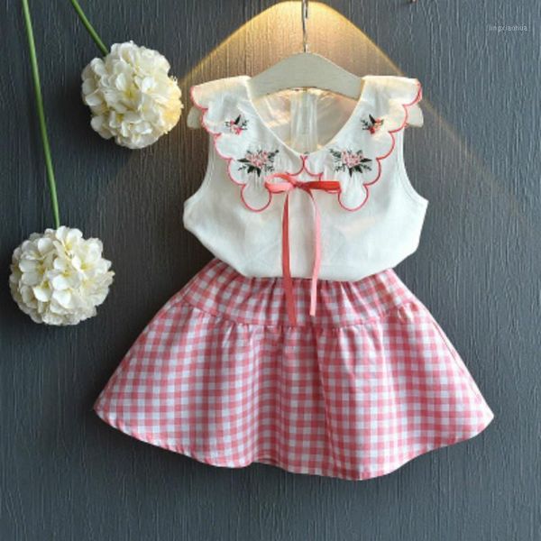bibicola baby girls set children clothes sleeveless off shoulder +skirts 2pcs children girl clothing outfits1, White
bibicola baby girls set children clothes sleeveless off shoulder +skirts 2pcs children girl clothing outfits1, White