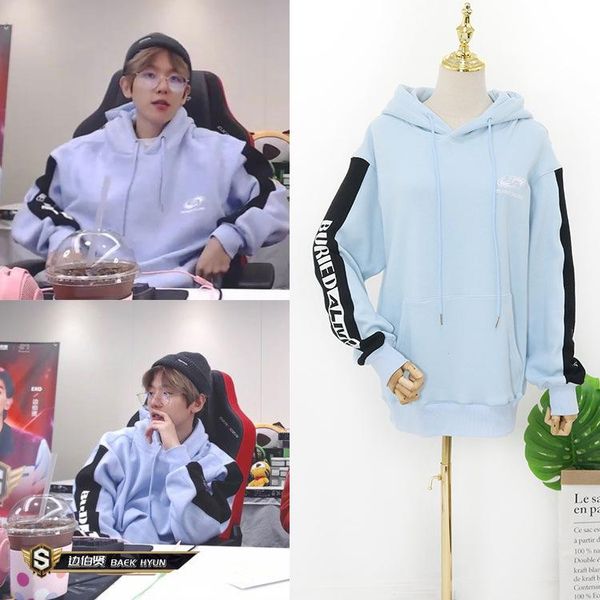 kpop exo baek hyun hoodie baek hyun the same korean streetwear long-sleeved kawaii hooded sweatshirt fans kawaii clothes moletom, Black
kpop exo baek hyun hoodie baek hyun the same korean streetwear long-sleeved kawaii hooded sweatshirt fans kawaii clothes moletom, Black