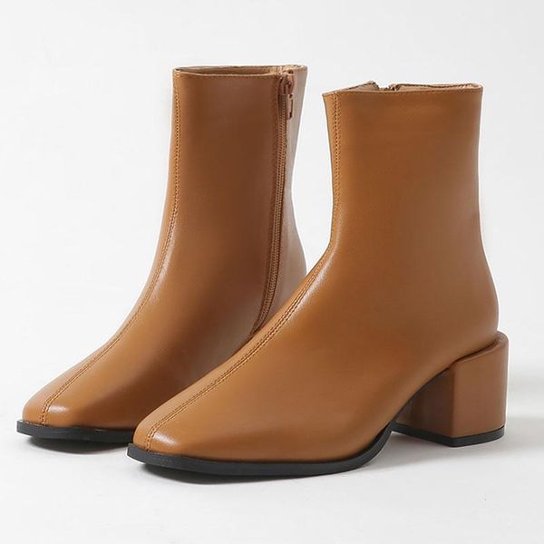 black brown cozy pu leather women ankle boots round toe chunky high heels women shoes autumn winter female zip shoes femme botte
black brown cozy pu leather women ankle boots round toe chunky high heels women shoes autumn winter female zip shoes femme botte