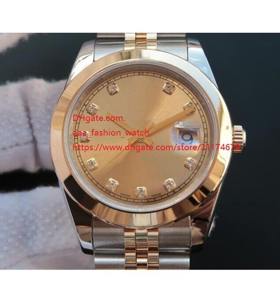 factory supplier sapphire automatic mechanical stainless 41mm 126303 2 tone gold diamond mens watch watches, Slivery;brown
factory supplier sapphire automatic mechanical stainless 41mm 126303 2 tone gold diamond mens watch watches, Slivery;brown