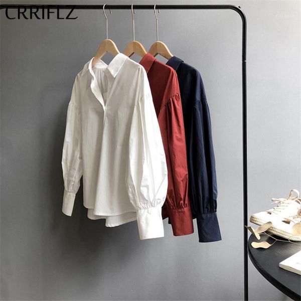 women's blouses & shirts autumn fashion lantern sleeve blouse women cotton loose casual shirt 2021 crriflz1, White
women's blouses & shirts autumn fashion lantern sleeve blouse women cotton loose casual shirt 2021 crriflz1, White