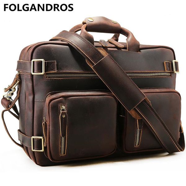 briefcases vintage genuine leather men's brand handmde briefcase large capacity crazy horse shoulder messenger bag bolsa
briefcases vintage genuine leather men's brand handmde briefcase large capacity crazy horse shoulder messenger bag bolsa