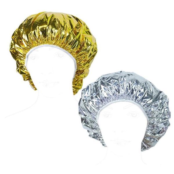 salon aluminum foil baking oil hair cap portable nourishing dry disposable shower cap waterproof ultra-thin bath h wmttda, Silver
salon aluminum foil baking oil hair cap portable nourishing dry disposable shower cap waterproof ultra-thin bath h wmttda, Silver