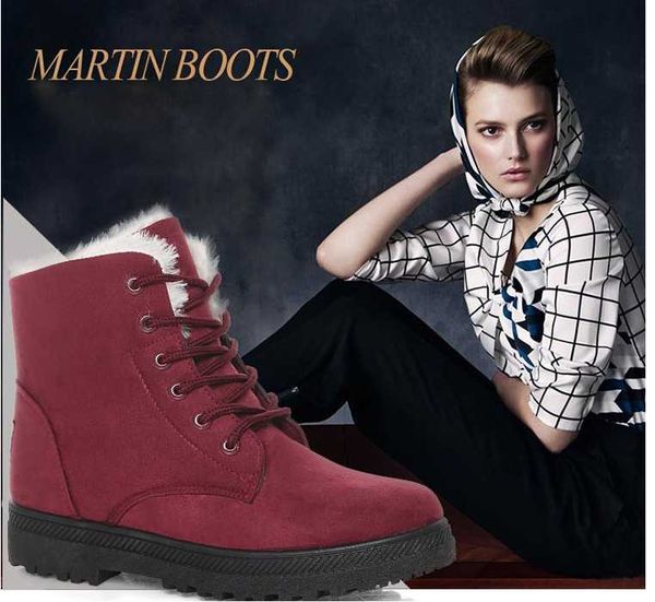 boots women plus size 44 snow boot for winter shoes heels ankle botas mujer warm plush insole woman, Black
boots women plus size 44 snow boot for winter shoes heels ankle botas mujer warm plush insole woman, Black
