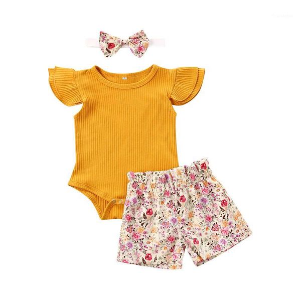 baby girls clothes set infant girl ginger color ruffled short sleeve romper floral shorts headband 3pcs set 0-24m1, White
baby girls clothes set infant girl ginger color ruffled short sleeve romper floral shorts headband 3pcs set 0-24m1, White