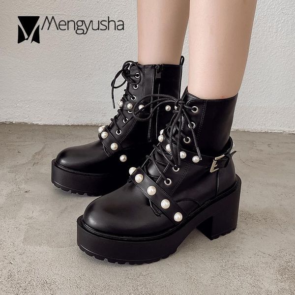 boots platform женские бусины band mid-calf пинетки pearl buckle ремешок обувь коренастые высокие каблуки кружевные мотоцикл botas mujer 202, Black
boots platform женские бусины band mid-calf пинетки pearl buckle ремешок обувь коренастые высокие каблуки кружевные мотоцикл botas mujer 202, Black