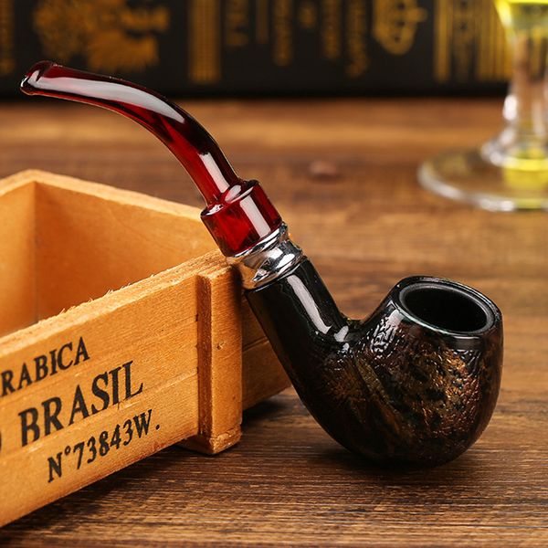 fashion snake scale resin pipes chimney double filter wood smoking herb tobacco pipe cigar narguile grinder smoke
fashion snake scale resin pipes chimney double filter wood smoking herb tobacco pipe cigar narguile grinder smoke