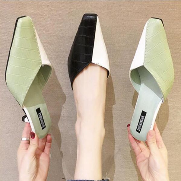 mixed colors crocodile pattern pu slippers women outside flipflops slip on slides alligator stiletto high heels shoes woman 20201, Black
mixed colors crocodile pattern pu slippers women outside flipflops slip on slides alligator stiletto high heels shoes woman 20201, Black
