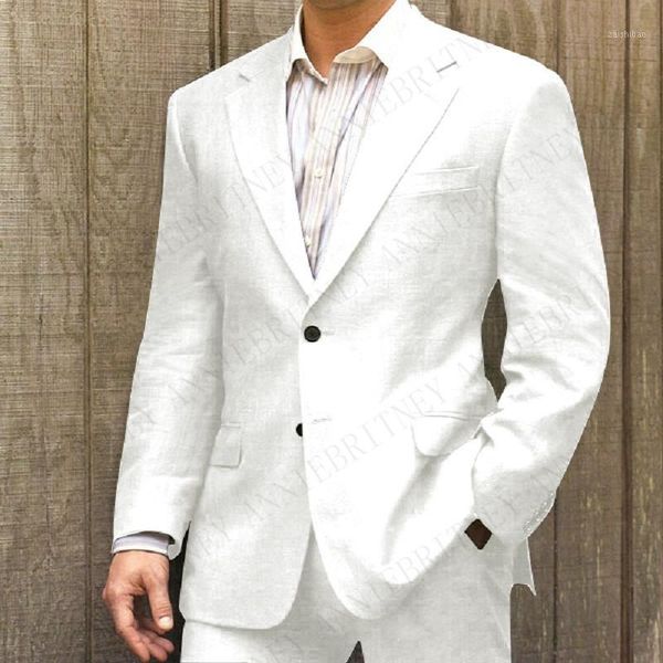 2020 white linen men suits set casual tuxedo slim fit summer beach bridegroom wedding blazer custom suit for men1, White;black
2020 white linen men suits set casual tuxedo slim fit summer beach bridegroom wedding blazer custom suit for men1, White;black