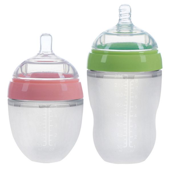 4 styles baby bottle newborn wide caliber anti-flatulence silicone bottle with handle baby supplies kids milk food feeding tools
4 styles baby bottle newborn wide caliber anti-flatulence silicone bottle with handle baby supplies kids milk food feeding tools