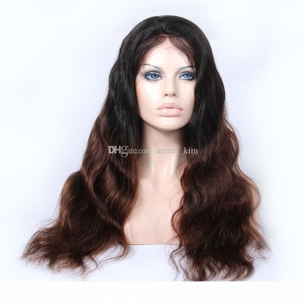 attracive glueless unprocessed beautiful raw virgin remy human hair long ombre color body wave full lace cap wig for girl, Black;brown
attracive glueless unprocessed beautiful raw virgin remy human hair long ombre color body wave full lace cap wig for girl, Black;brown