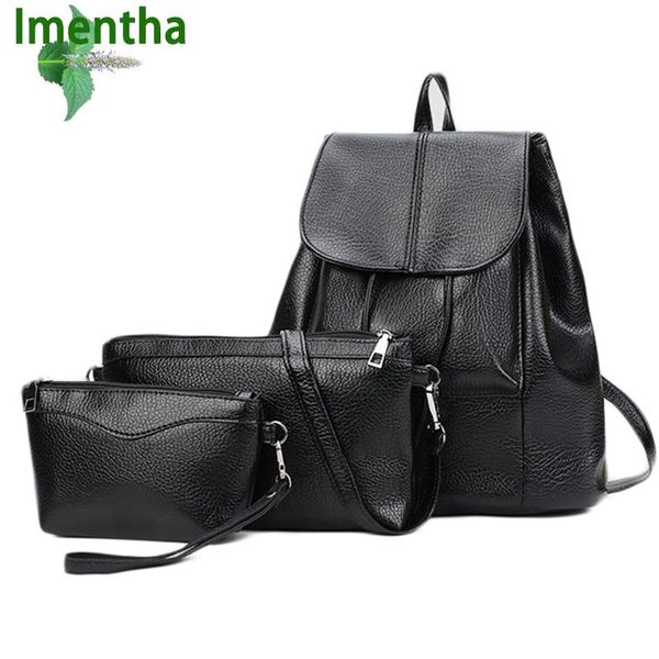backpack style 3pcs/set super light black women mochila feminina escolar school bags for 2021 leather bagpack
backpack style 3pcs/set super light black women mochila feminina escolar school bags for 2021 leather bagpack