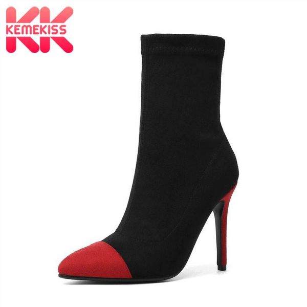 kemekiss mid теленок stretch boots женщины смешанных цветов повседневной осень зима обувь женщины сексуального острый нос тонких каблуки обу, Black
kemekiss mid теленок stretch boots женщины смешанных цветов повседневной осень зима обувь женщины сексуального острый нос тонких каблуки обу, Black