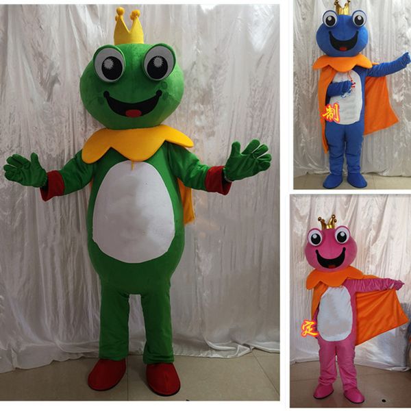 mascot costumes eva material helmet prince frog mascot costume cartoon character frogs with crown and cloak costumes advertising apparels, Red;yellow
mascot costumes eva material helmet prince frog mascot costume cartoon character frogs with crown and cloak costumes advertising apparels, Red;yellow