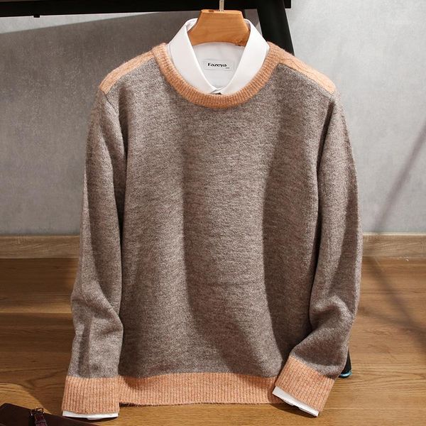 2021 new cashmere cotton blend pullover men's sweater sweatshirt round neck wool sweater knitted o-neck business casual1, White;black
2021 new cashmere cotton blend pullover men's sweater sweatshirt round neck wool sweater knitted o-neck business casual1, White;black