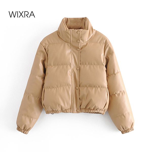 wixra womens jacket windbreaker trendy pu parka overcoat solid warm outerwear winter ladies streetwear casual 201130, Black
wixra womens jacket windbreaker trendy pu parka overcoat solid warm outerwear winter ladies streetwear casual 201130, Black