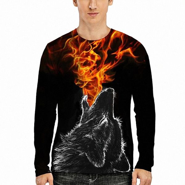 men's tee t shirt 3d print graphic flame wolf round neck casual daily 3d print long sleeve casual fashion designer comfortable black r, White;black
men's tee t shirt 3d print graphic flame wolf round neck casual daily 3d print long sleeve casual fashion designer comfortable black r, White;black