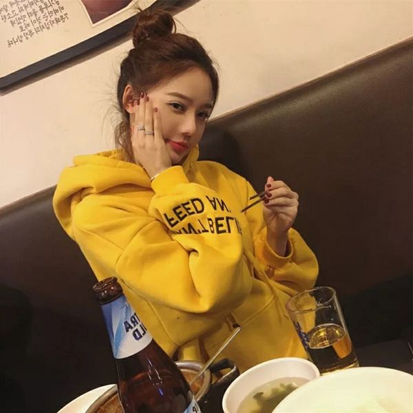 thickened plush hooded women's in fall winter 2019 thickened plush hooded women's pullover sweater sweater pullover in fall winter, Black
thickened plush hooded women's in fall winter 2019 thickened plush hooded women's pullover sweater sweater pullover in fall winter, Black