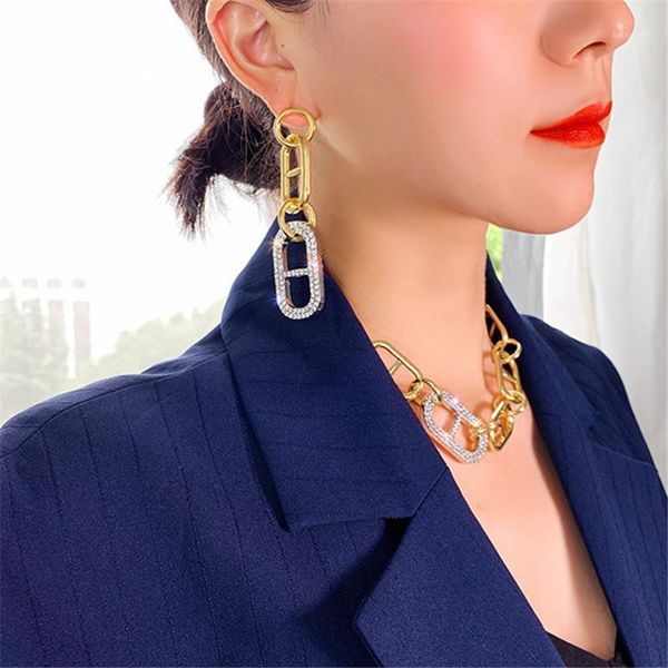 fyuan fashion circle oval shape drop earrings for women geometric chain rhinestone earrings party jewelry gifts1, Silver
fyuan fashion circle oval shape drop earrings for women geometric chain rhinestone earrings party jewelry gifts1, Silver