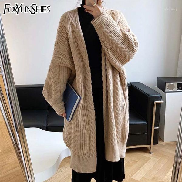foryunshes korean fashion chunky knit long cardigan women 2020 thick autumn winter coat lantern sleeve ladies oversized sweater1, White
foryunshes korean fashion chunky knit long cardigan women 2020 thick autumn winter coat lantern sleeve ladies oversized sweater1, White