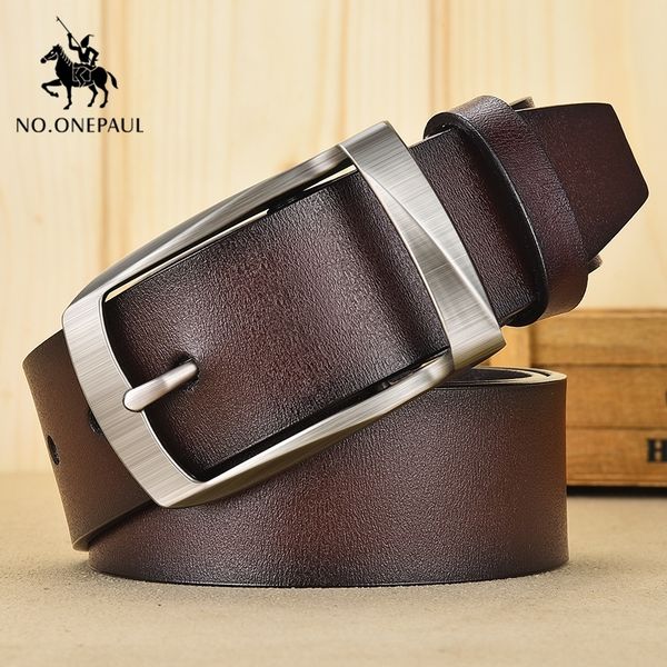 no.onepaul authentic men's leather business fashion retro belt alloy pin buckle new buckle men's jeans wild belt 201109, Black;brown
no.onepaul authentic men's leather business fashion retro belt alloy pin buckle new buckle men's jeans wild belt 201109, Black;brown
