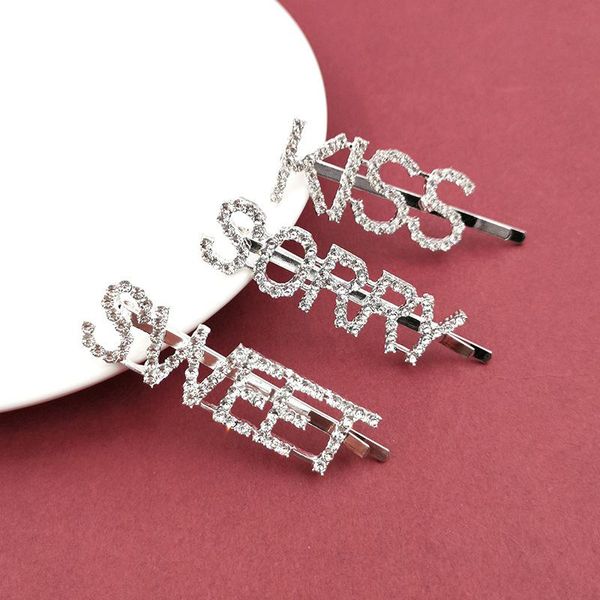 клипы ins женщины девушка алмазного письма волос кристалл шпилька rhinestone девушка поцелуй boss искорка bling hairclip accesseries волос п, Slivery;white
клипы ins женщины девушка алмазного письма волос кристалл шпилька rhinestone девушка поцелуй boss искорка bling hairclip accesseries волос п, Slivery;white