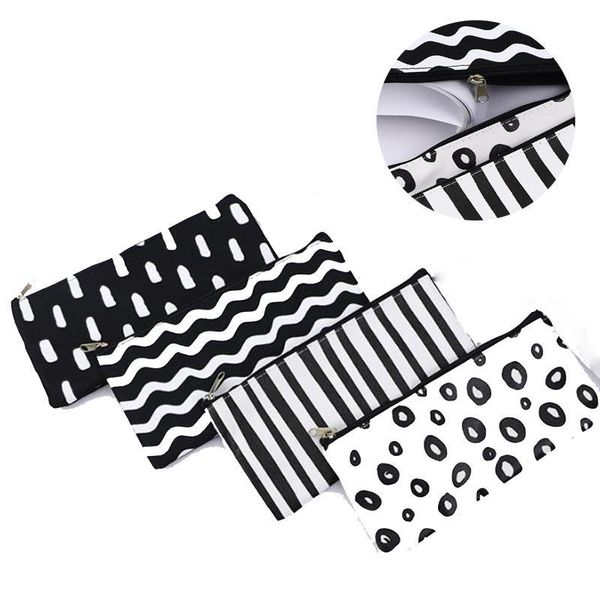 stripe pocket cosmetic makeup pencil pen organizer bag case pouch office school supplies dhb2240
stripe pocket cosmetic makeup pencil pen organizer bag case pouch office school supplies dhb2240
