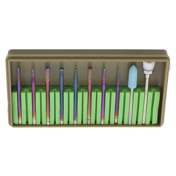 nail art equipment 1set stainless steel ceramic electric machine drill bits file polishing grinding head manicure pedicure tools set pro, Silver
nail art equipment 1set stainless steel ceramic electric machine drill bits file polishing grinding head manicure pedicure tools set pro, Silver