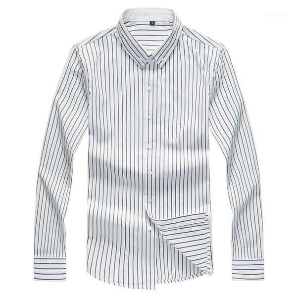 2020 new men's casual shirt slim fit men's casual striped shirt long sleeve formal busniess shirts men male clothing camisal1, White;black
2020 new men's casual shirt slim fit men's casual striped shirt long sleeve formal busniess shirts men male clothing camisal1, White;black