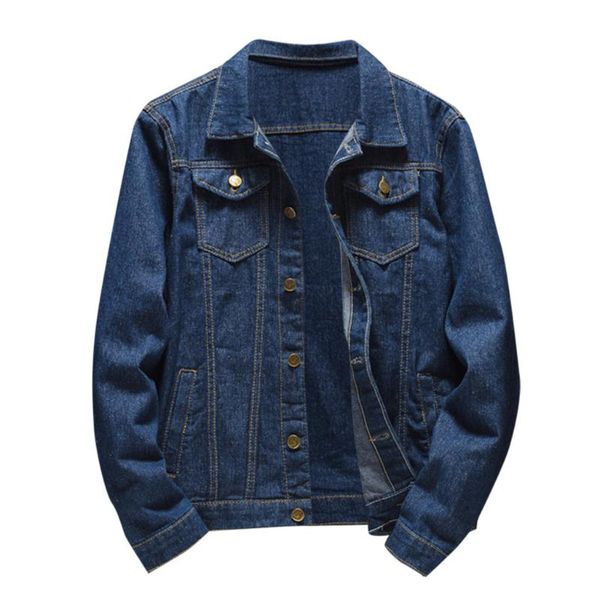 denim jacket men autumn winter casual long sleeve turn-down collar solid denim jacket 2021, Black;brown
denim jacket men autumn winter casual long sleeve turn-down collar solid denim jacket 2021, Black;brown