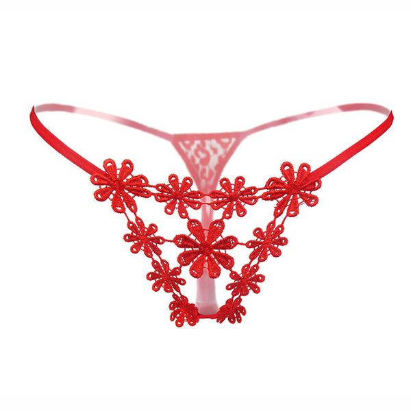 lady erotic lingerie thong lace hollow flowers embroidered panties low waist g-string transparent t-back briefs women charm, Black;pink
lady erotic lingerie thong lace hollow flowers embroidered panties low waist g-string transparent t-back briefs women charm, Black;pink