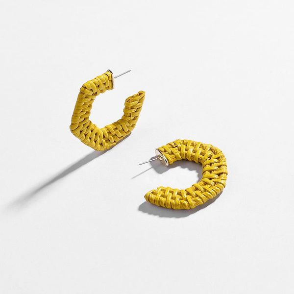 hoop & huggie 2021 trendy raffia wedding small earrings for women girls brand design bohemian all handmade statement, Golden;silver
hoop & huggie 2021 trendy raffia wedding small earrings for women girls brand design bohemian all handmade statement, Golden;silver