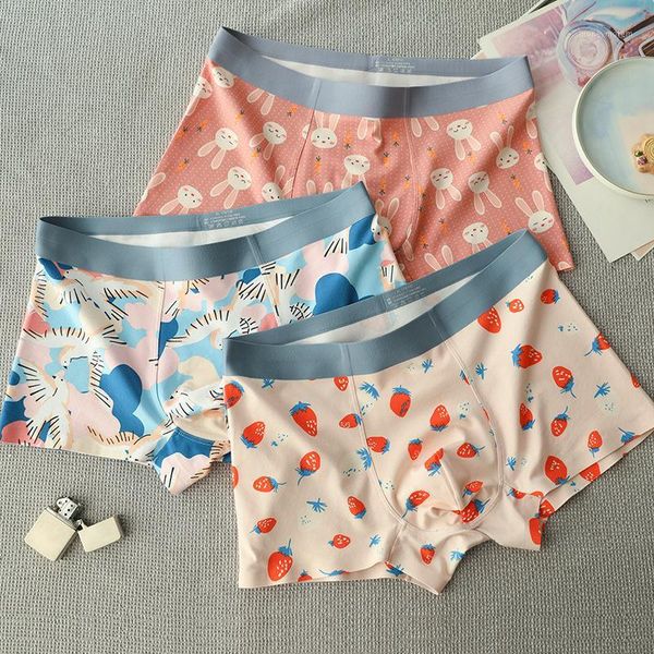 underpants fashion cartoon print men boxer cotton modal comfortable male underwear1, Black;white
underpants fashion cartoon print men boxer cotton modal comfortable male underwear1, Black;white